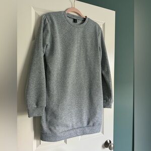 SHEIN Sweatshirt Dress with Pockets